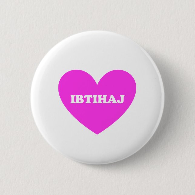 Ibtihaj 2 Inch Round Button (Front)