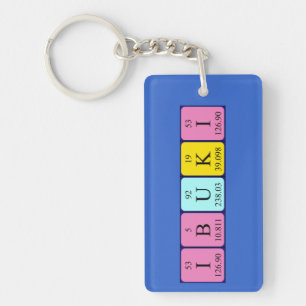Ibuki periodic table name keyring