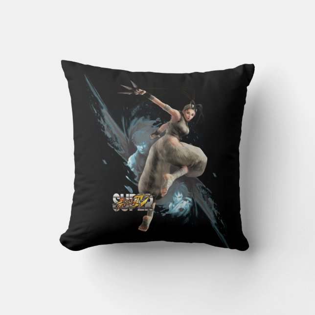 Ibuki Throw Pillow (Front)
