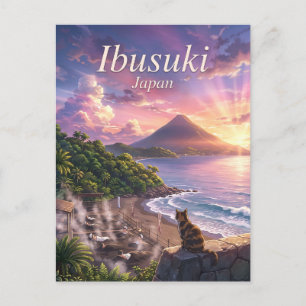 Ibusuki, Japan Postcard