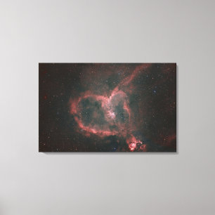 IC1805, The Heart Nebula Canvas Print