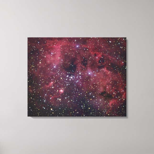 IC410 Emission Nebula in Auriga Canvas Print (Front)