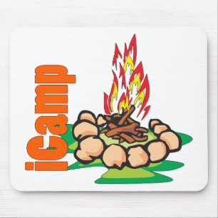 iCamp Camping Shirt Mouse Pad