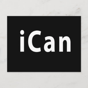 iCan - CUSTOMIZABLE Postcard