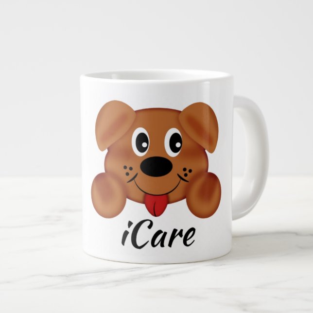 iCare - Mug Jumbo (Devant droit)