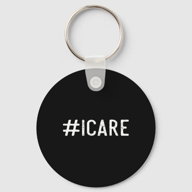 Icare Suicide Prevention Awareness  Keychain (Front)