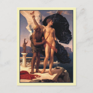Icarus and Daedalus by Frederick Leighton Postcard