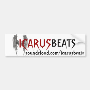 Icarus Beats bumper sticker