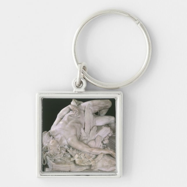 Icarus Falling, 1743 Keychain (Front)