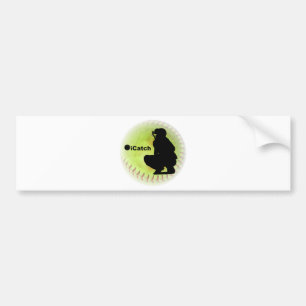 iCatch Fastpitch Softball Bumper Sticker
