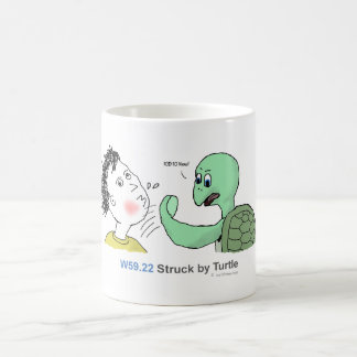 ICD-10: W59.22 Struck by turtle Coffee Mug