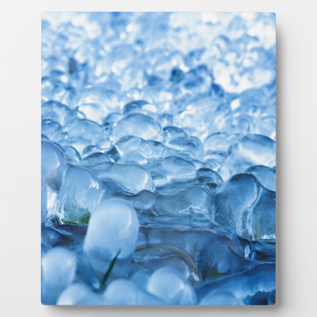 Ice Abstract Plaque (Front)