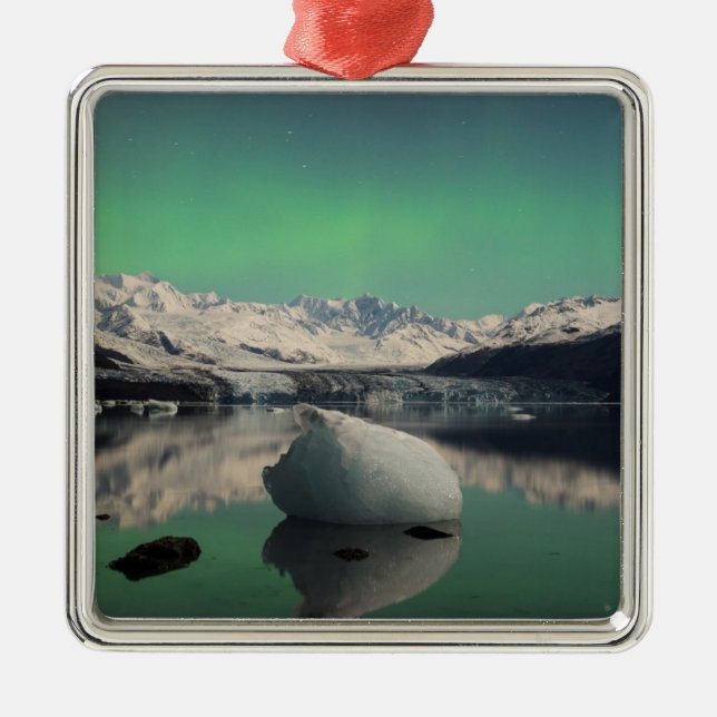 Ice Age Aurora Metal Ornament (Front)