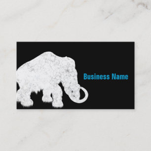 Ice Age Blue Crystal Mammoth Business Card
