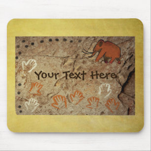 Ice Age Cave Art Mouse Pad