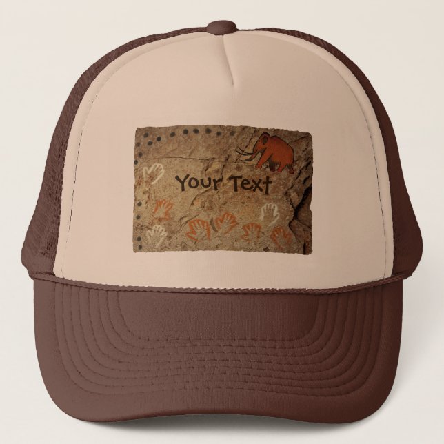 Ice Age Cave Art Trucker Hat (Front)