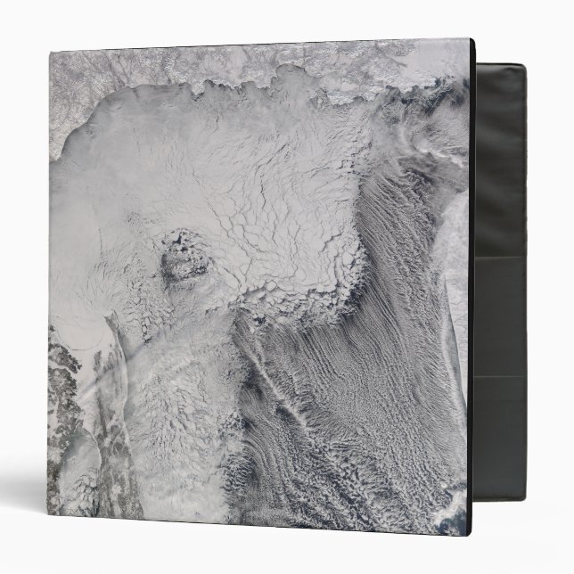 Ice and cloud streets in the Sea of Okhotsk Binder (Front/Inside)