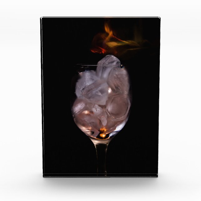 Ice and fire photo block (Front)