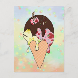 Ice bag postcard