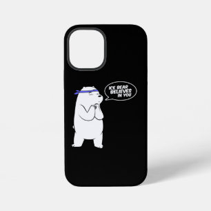 Ice Bear Believes In You Polar Bear Lover iPhone 12 Mini Case