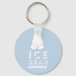 Ice Bear Knows Keychain