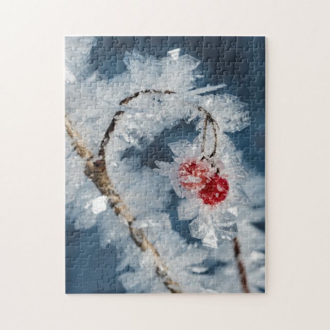 Ice Berries Jigsaw Puzzle (Vertical)