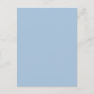 Ice Blue Light Baby Solid Trend Colour Background Postcard