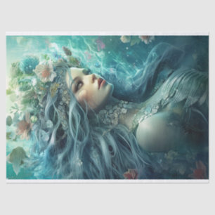 Ice Blue Siren  Tissue Paper