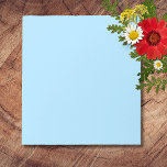 Ice Blue Solid Colour | Classic | Elegant Notepad<br><div class="desc">Ice Blue Solid Colour | Classic | Elegant | Trendy | Stylish | Gift</div>