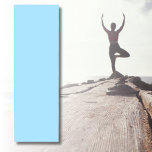 Ice Blue Solid Colour | Classic | Elegant Yoga Mat<br><div class="desc">Ice Blue Solid Colour | Classic | Elegant | Trendy | Stylish | Gift</div>
