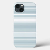 Ice blue stripes Case-Mate iPhone case