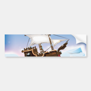 Ice Breaker Ship Bumper Sticker