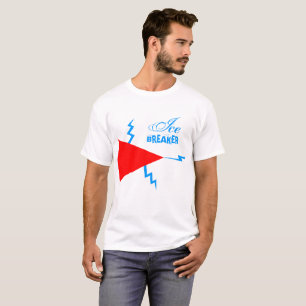 Ice Breaker white of light customizable T-Shirt