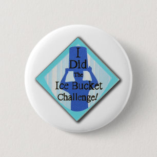 Ice Bucket Challenge 2 Inch Round Button
