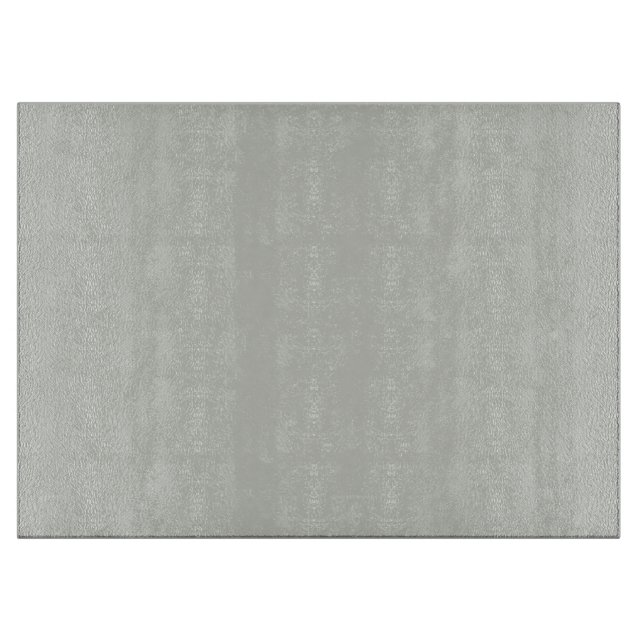 Ice Chips Grey Solid Colour - Grey Shade SW 0052 Cutting Board (Front)