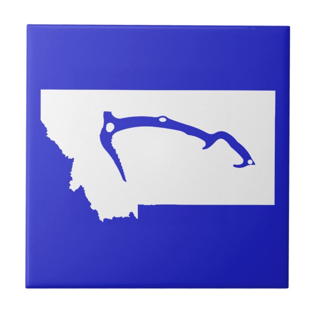 Ice Climb Montana Tile (Front)