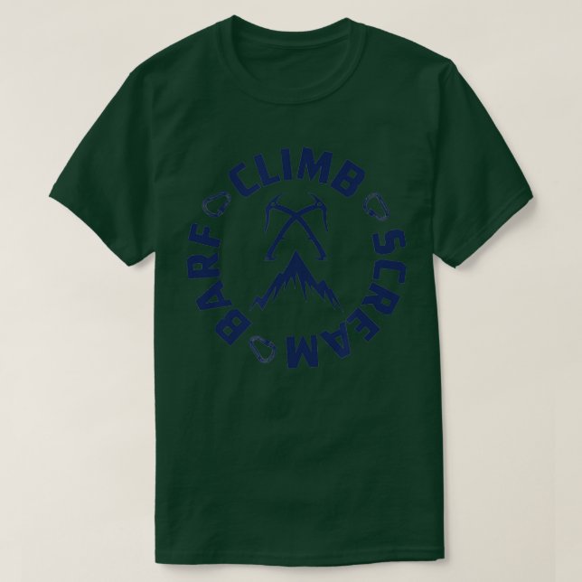 Ice Climbing Axe  T-Shirt (Design Front)