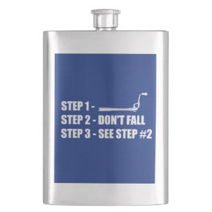 Ice Climbing - Don't Fall Hip Flask