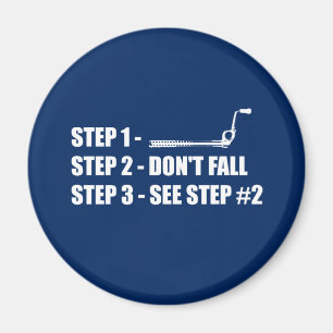 Ice Climbing - Don't Fall Magnet