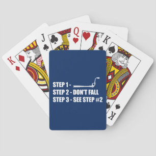 Ice Climbing - Don't Fall Playing Cards