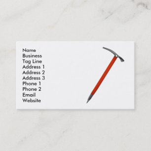 Ice Climbing Outdoor Instruction Business Business Card
