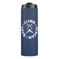 Ice Climbing Scream And Barf