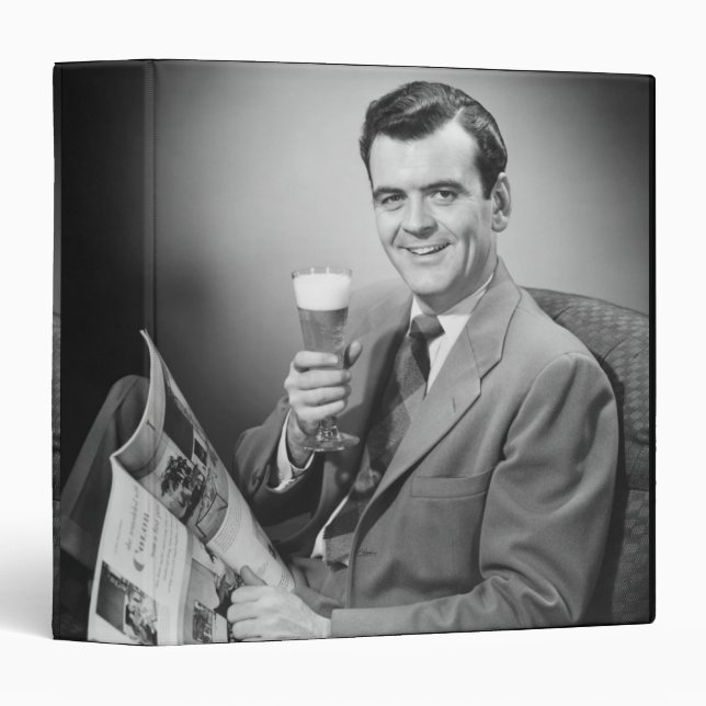 Ice Cold Beer Binder (Front/Spine)