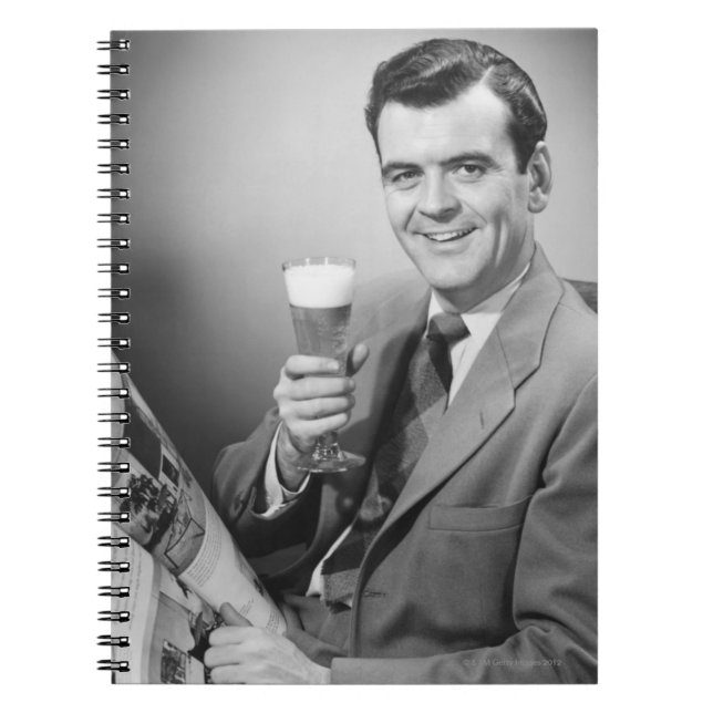 Ice Cold Beer Notebook (Front)