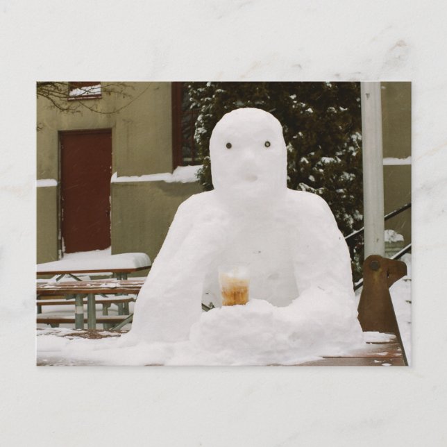 Ice Cold Refreshement Postcard (Front)