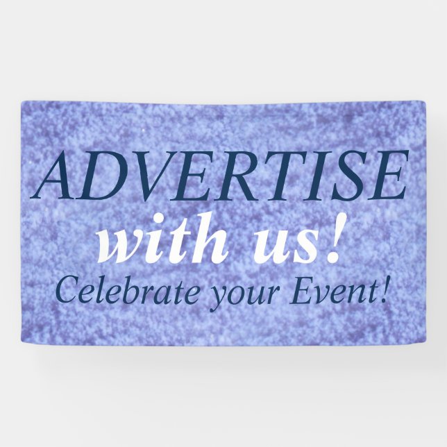 ICE COLD seamless pattern + your ideas Banner (Horizontal)