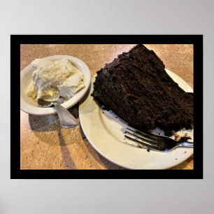 Ice Cream and Cake Poster