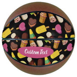 Ice Cream Background Basketball