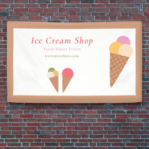 Ice Cream Banner 