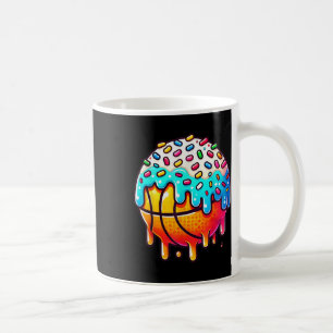 Ice Cream Basketball Drip Boys Girls Kids Basketba Coffee Mug